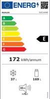 Muhler SUF144WE Ψυγείο Δίπορτο Υ143xΠ54.5xΒ55.5εκ. Λευκό Muhler SUF144WE Psugio Diporto u143xP54.5xB55.5ek. Lefko
