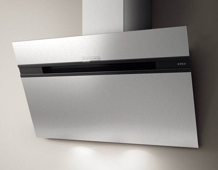 Aporrofitiras Tzaki Elica Stripe IX/A/90/LX Inox 90 cm B