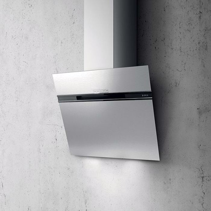 Aporrofitiras Tzaki Elica Stripe Lux IX/A/60/LX Inox 60 cm B