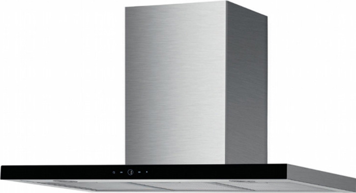 Aporrofitiras Tzaki Faber TSPG X/BK A90 2LS Inox 90 cm