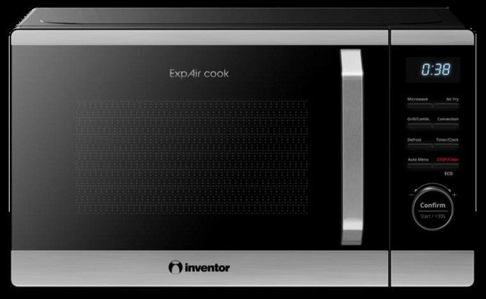 Inventor MWO-AF-23LT-BD Fournos Mikrokumaton 23lt Me Grill - 3 ETI EGuISI