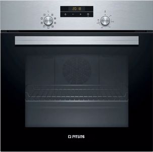 Φούρνος Εντοιχιζόμενος Pitsos PH10M40X2 Inox