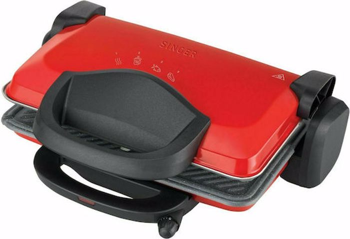 Tostiera Singer Contact Grill CG-1800 Kokkino