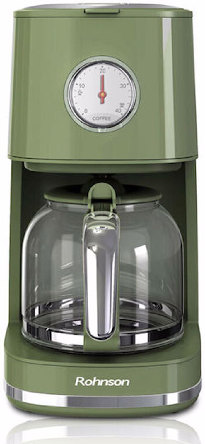 Kafetiera Filtrou Rohnson Nostalgia MOD R-945 Prasino