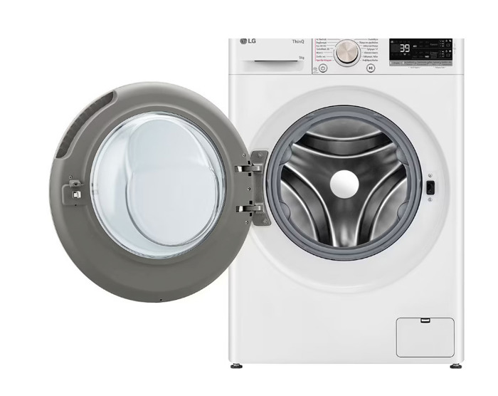 LG F4R7509TSWG (Pluntirio Rouxon 9kg 1400 Strofon me Atmo & Wi-Fi)