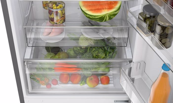 Psugiokatapsuktis Bosch KGN49OCAF Anthracite Steel  440lt Total NoFrost u203xP70xB66.7ek. 