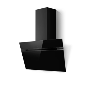 Elica STRIPE BL/A/80 Απορροφητήρας Καμινάδα, Π80εκ, Wifi & Hob2Hood, B, Black Glass