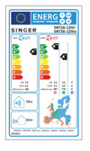 Singer SNT26-12IVi/SNT26-12IVo Klimatistiko Inverter 12000 BTU A++/A+++ me Wi-Fi