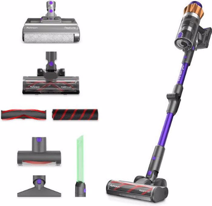 Rohnson Mamba Gold M29 Epanafortizomeni Skoupa 2 se 1 Stick & Xeiros 25.2V Mob