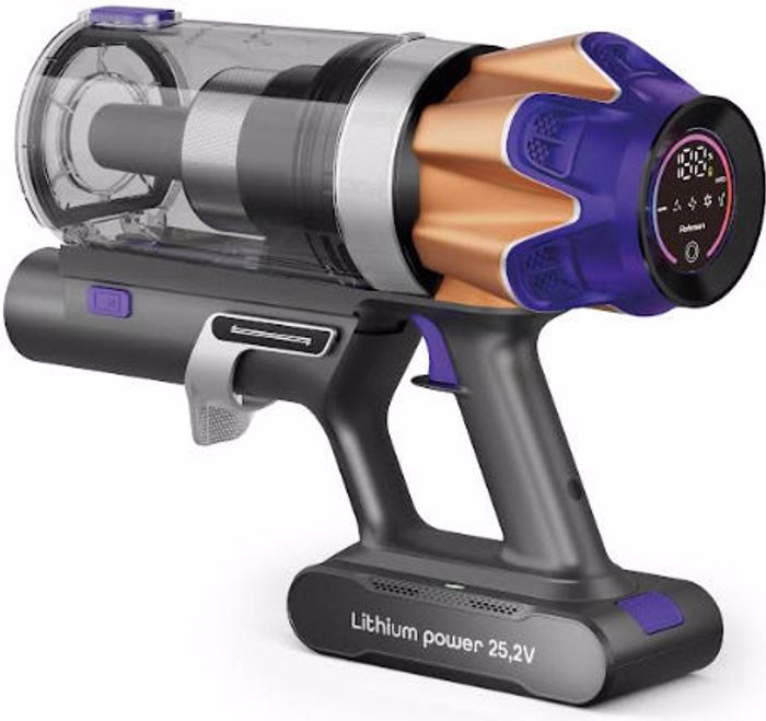 Rohnson Mamba Gold M29 Epanafortizomeni Skoupa 2 se 1 Stick & Xeiros 25.2V Mob