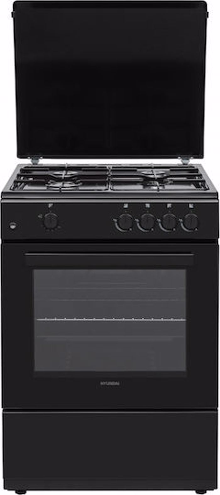 Hyundai HCGC25V-72604G/BL Kouzina Fusikou Aeriou 75lt me Esties Fusikou Aeriou P60ek. Mavri