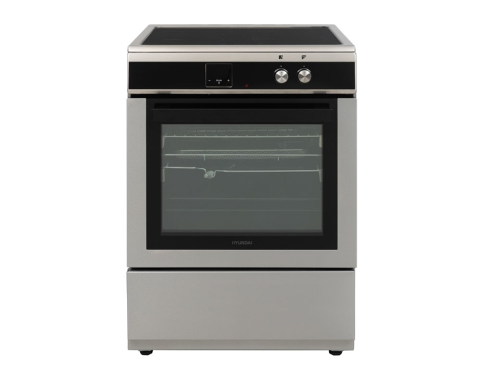 Hyundai HCIN23-7261I/XT me poluleitourgko fourno, epaggkes esties, xoritikotita fournou 69L, 9 leitourges psisimatos, mixanismo soublas. klasi A
