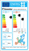 Inventor Dark DR2VI32-18WFI/DR2VO32-18 (AC Inverter 18000 BTU me Ionisti kai WiFi)