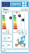 Midea Xtreme Eco AG2Eco-18NXD0-I/AG2Eco-18N8D0-O (AC Inverter 18000 BTU me WiFi)