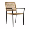 Varossi Sati Φυσικό 900-255 (Πολυθρόνα Wicker 88x57x60cm) Varossi Sati Fusiko 900-255 (Poluthrona Wicker 88x57x60cm)