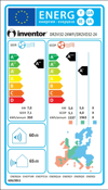 Inventor Dark DR2VI32-24WFI/DR2VO32-24 (AC Inverter 24000 BTU με Ιονιστή και WiFi) Inventor Dark DR2VI32-24WFI/DR2VO32-24 (AC Inverter 24000 BTU me Ionisti kai WiFi)