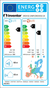 Inventor Dark DR2VI32-24WFI/DR2VO32-24 (AC Inverter 24000 BTU me Ionisti kai WiFi)