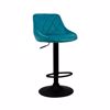Varossi Apple Πετρόλ 200-072 (Σκαμπό Μπαρ 105-85x47x51cm) Varossi Apple Petrol 200-072 (Skampo Bar 105-85x47x51cm)