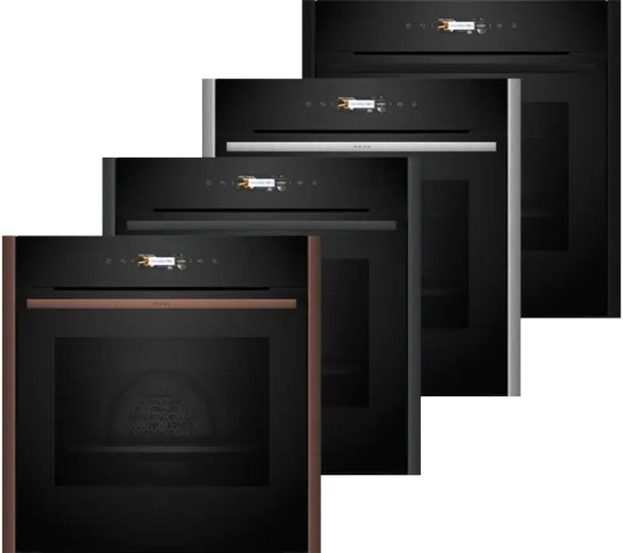 Neff B29CR3AY0 + Z9060DY0 Deep Black (Entoixizomenos Fournos 71lt)