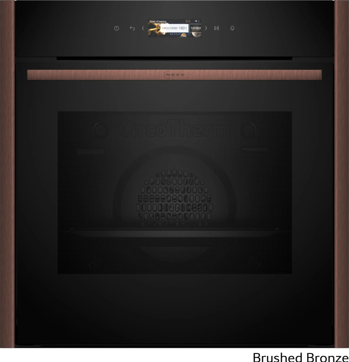 Neff B29CR3AY0 + Z9060BY0 Brushed Bronze (Entoixizomenos Fournos 71lt)