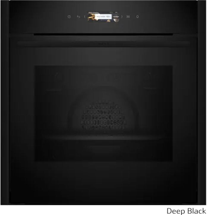 Neff B29CR7KY0 + Z9060DY0 Deep Black (Entoixizomenos Fournos me Purolusi 71lt)