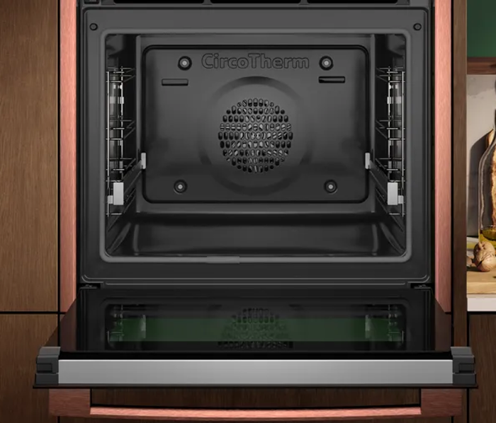 Neff B29CR7KY0 + Z9060DY0 Deep Black (Entoixizomenos Fournos me Purolusi 71lt)