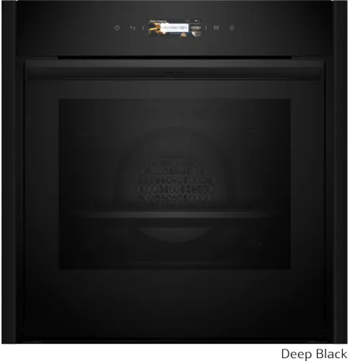 Neff B59CR7KY0 + Z9060DY0 Deep Black (Entoixizomenos Fournos me Purolusi 71lt)