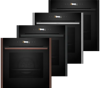 Neff B59CR31Y0 + Z9060DY0 Deep Black (Entoixizomenos Fournos 71lt)
