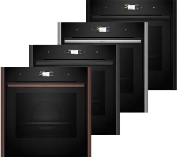 Neff B69CS3AY0 + Z9060DY0 Deep Black (Entoixizomenos Fournos 71lt)