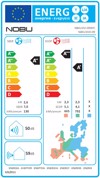 Nobu NBKU3VI-09WFI/NBKU3VO-09 Klimatistiko Toixou 9.000 BTU/h