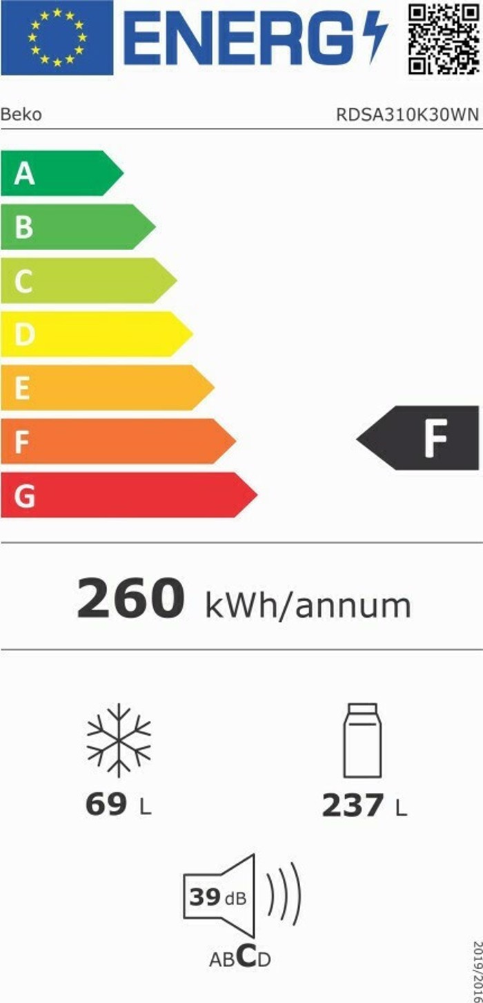 Beko RDSA310K35KWN Psugio Diporto 175x60x60cm 3 ETIS EGuISI