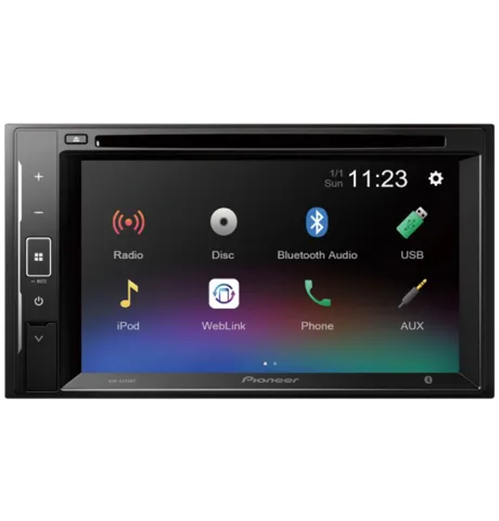 Pioneer AVH-A240BT Ixosustima Aftokinitou me Othoni Afis 6.2''