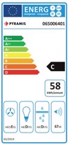 Pyramis Essential Slim Turbo 065006401 (Aporrofitiras Suromenos inox 60cm)