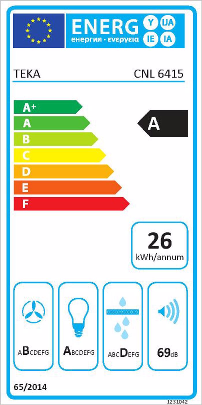 Teka CNL 6415 (Aporrofitiras suromenos inox 60cm F.867.SS)