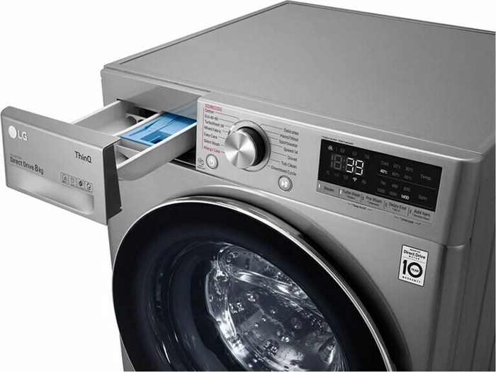 LG F4WV708S2TE (Pluntirio Rouxon 8kg 1400 Strofon me Atmo)