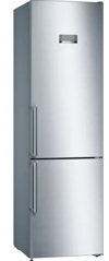 Bosch KGN397LEQ Ψυγειοκαταψύκτης NoFrost 203x60x66cm Bosch KGN397LEQ Psugiokatapsuktis NoFrost 203x60x66cm