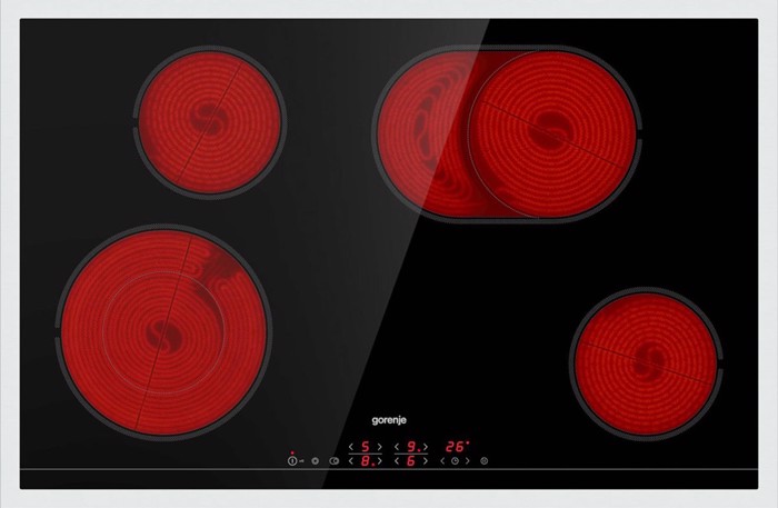 Gorenje ECT843BX (Aftonomi Keramiki Estia 4+2 Zonon 80cm)  - 4 ETIS EGuISI