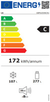 LG GBP62DSNCN1 (Psugiokatapsuktis No Frost 203x59.5x67.5cm)