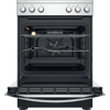 Indesit IS67V5KCX/E (Κουζίνα 69lt με Κεραμικές Εστίες 4 Ζωνών) Indesit IS67V5KCX/E (Kouzina 69lt me Keramikes Esties 4 Zonon)