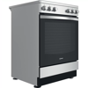 Indesit IS67V5KCX/E (Κουζίνα 69lt με Κεραμικές Εστίες 4 Ζωνών) Indesit IS67V5KCX/E (Kouzina 69lt me Keramikes Esties 4 Zonon)
