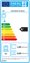 AEG BCE546360M Εντοιχιζόμενος Φούρνος 71lt AEG BCE546360M Entoixizomenos Fournos 71lt