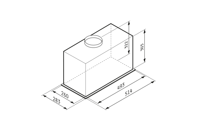 Pyramis Turbo EF 065305001 (Mixanismos Aporrofisis 52cm)