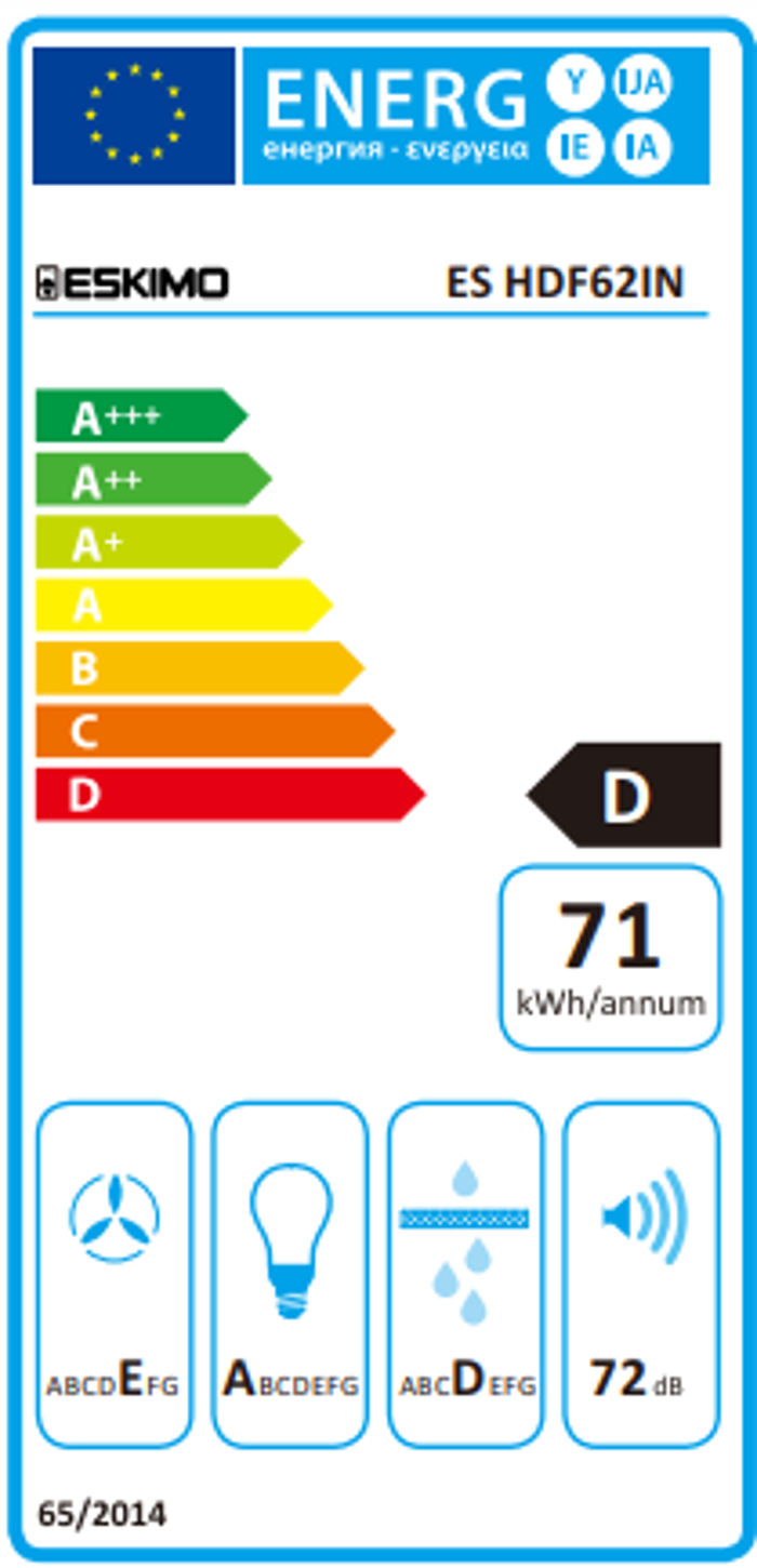 Eskimo ES HDF62IN Aporrofitiras Eleftheros 60cm - 4 ETI EGuISI