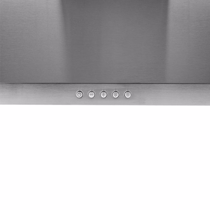 Davoline CHESTER 090 INOX Aporrofitiras Kaminada Toixou 90cm