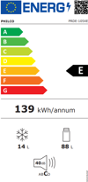 Philco PRDE-105XE Psugio Monoporto 84x50x56 - 3 ETIS EGuISI