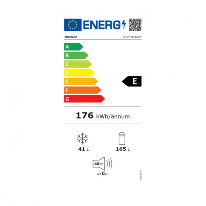 Hisense RT267D4ABE Psugio Diporto  143.4x55x54.2cm 5 ETIS EGuISI