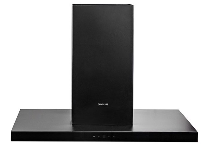 Davoline SQUARE ISLAND BLACK 090 Aporrofitiras Nisida 90cm