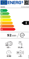 Eskimo ES DW12F60IN Elefthero Pluntirio Piaton 60cm - 4 ETI EGuISI