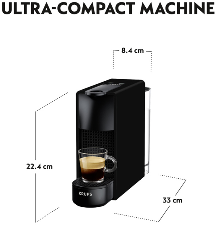 Krups XN1118V Essenza Mini & Aeroccino (Mixani Nespresso)