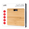 Life Nature Bamboo 221-0218 (Ζυγαριά Μπάνιου Έως 180kg) Life Nature Bamboo 221-0218 (Zugria Baniou Eos 180kg)